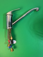 Kitchen Faucet Single Lever Chrome Hot Cold Sink Bar