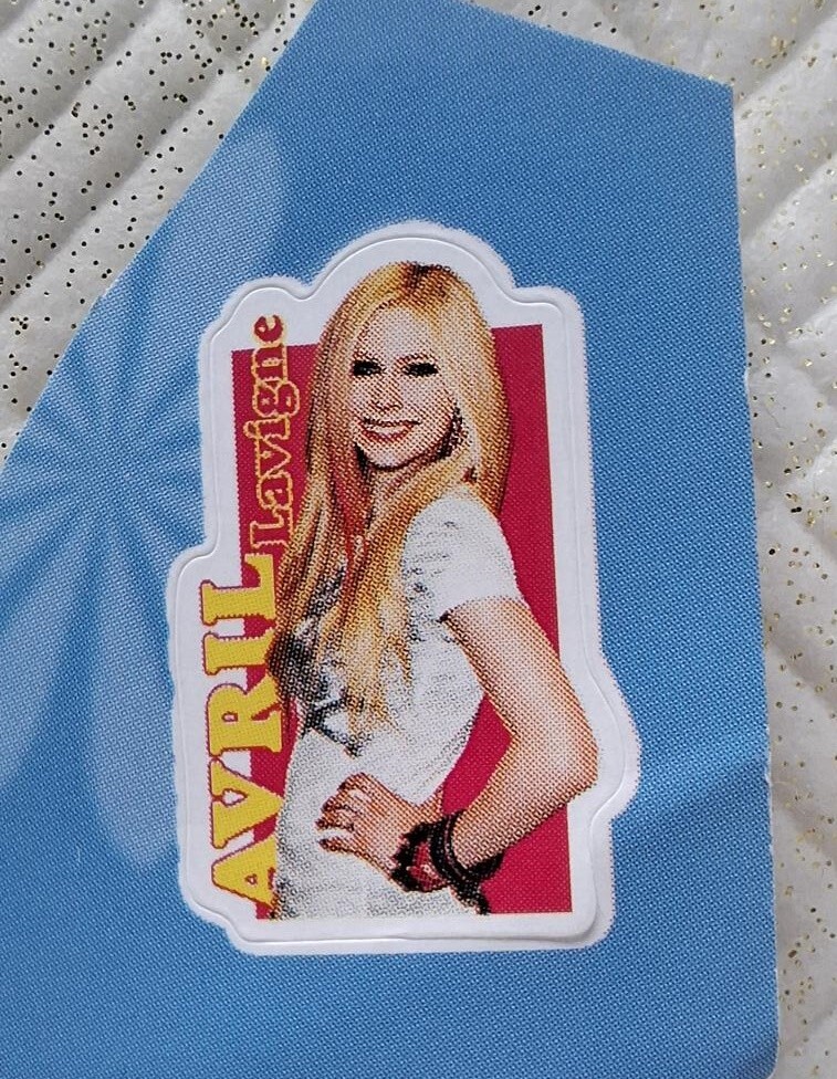 AVRIL Lavigne Sticker Aufkleber RARE Sammler-Sticker Anfang 2000 | eBay.de