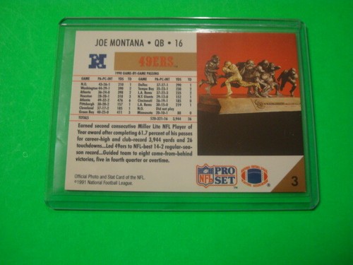 JOE MONTANA (SAN FRANCISCO 49ers) SINGLE CARD(S) YOU CHOOSE - Picture 12 of 26