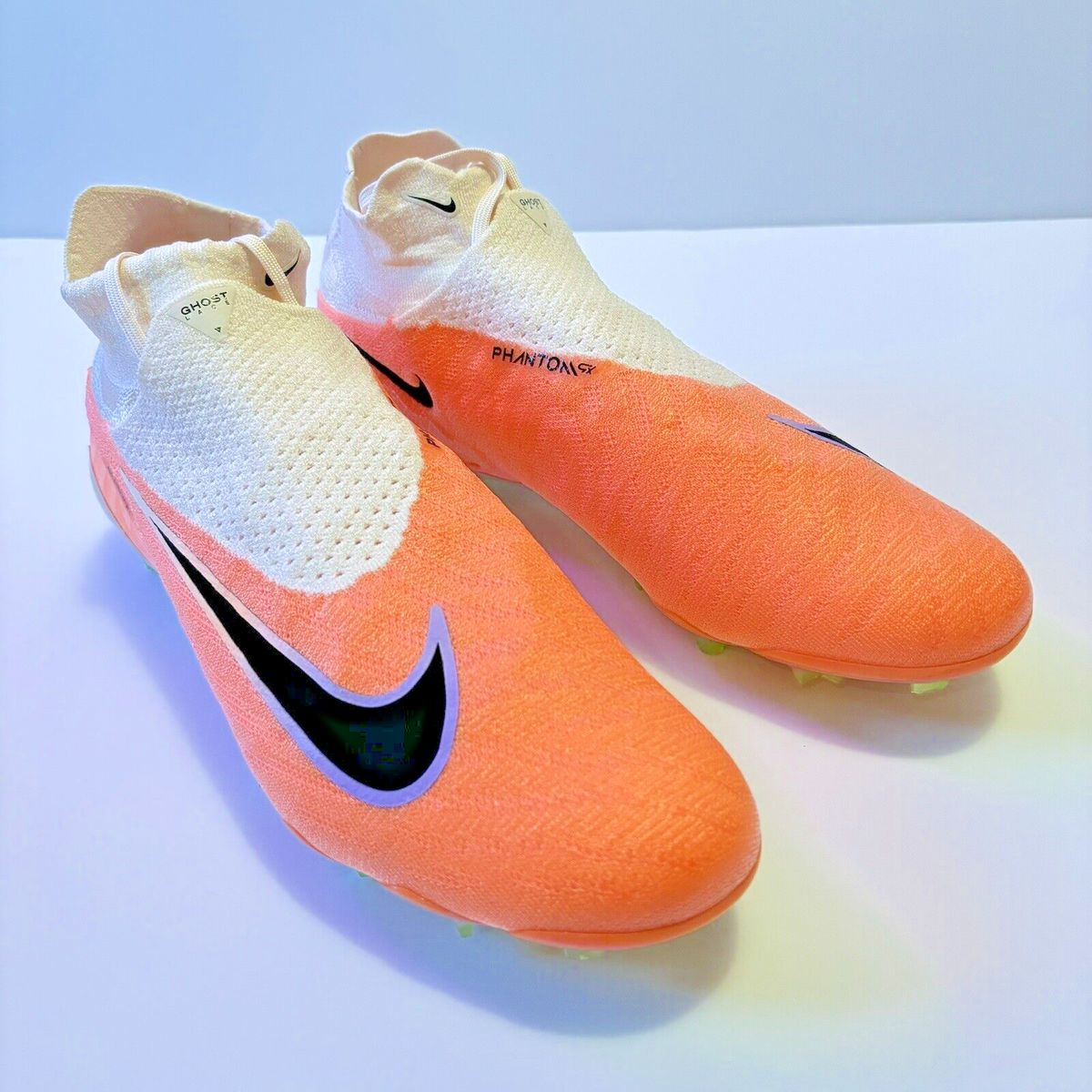 NIKE PHANTOM GX ELITE DF FG GUAVA ICE ORANGE-BLACK 11.5 [DZ3487