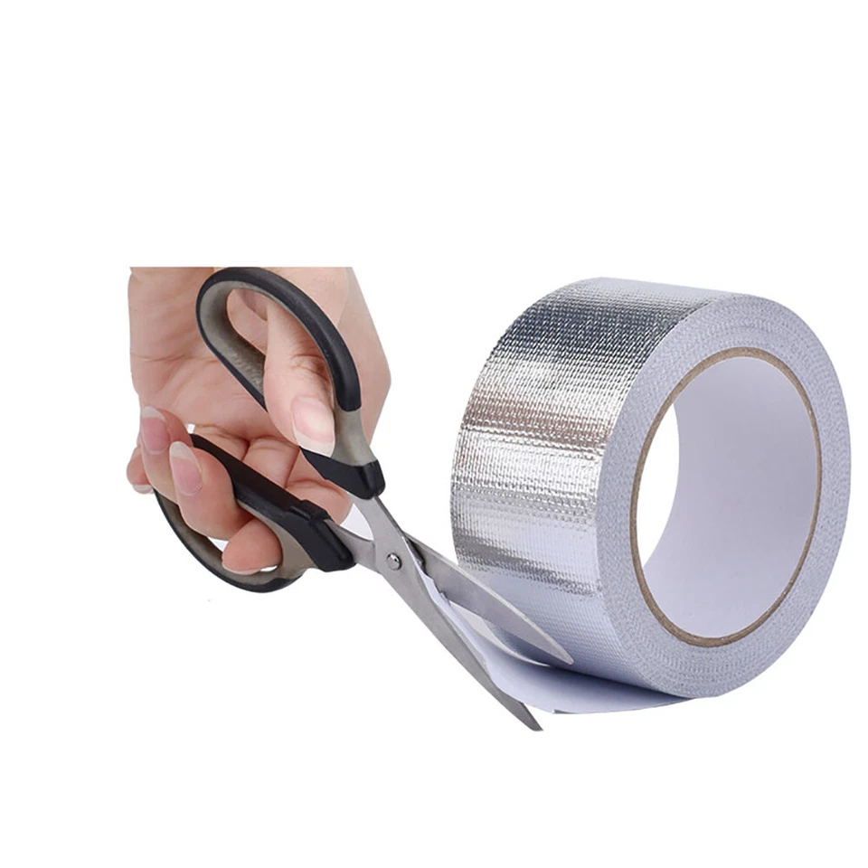Car Exhaust Pipe Heat Thermal Wrap Insulation Tape Muffler Protection 5M x 5CM — 第 2/4 张图片