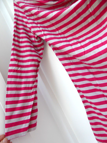 ISABELLA OLIVER Maternity Top £69 - UK 8 - Coral / Beige Stripes - Cowl Neck - Picture 4 of 8