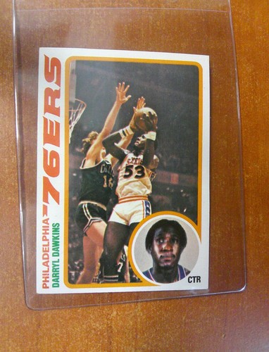 1978-79 Topps - Darryl Dawkins #34 - MINT - PACK FRESH 🔥