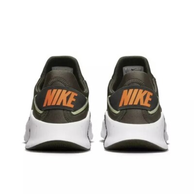 Nike Men\'s Free Metcon 4 Size 14 Cargo Khacki Safety Orange CT3886-301 Nike Free Metcon 4 Mens Training Shoes Orange White Black  main image 3
