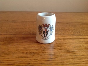 Vintage-West-Germany-Munchen-Mini-Mug-Shot-Glass-FREE-SHIPPING