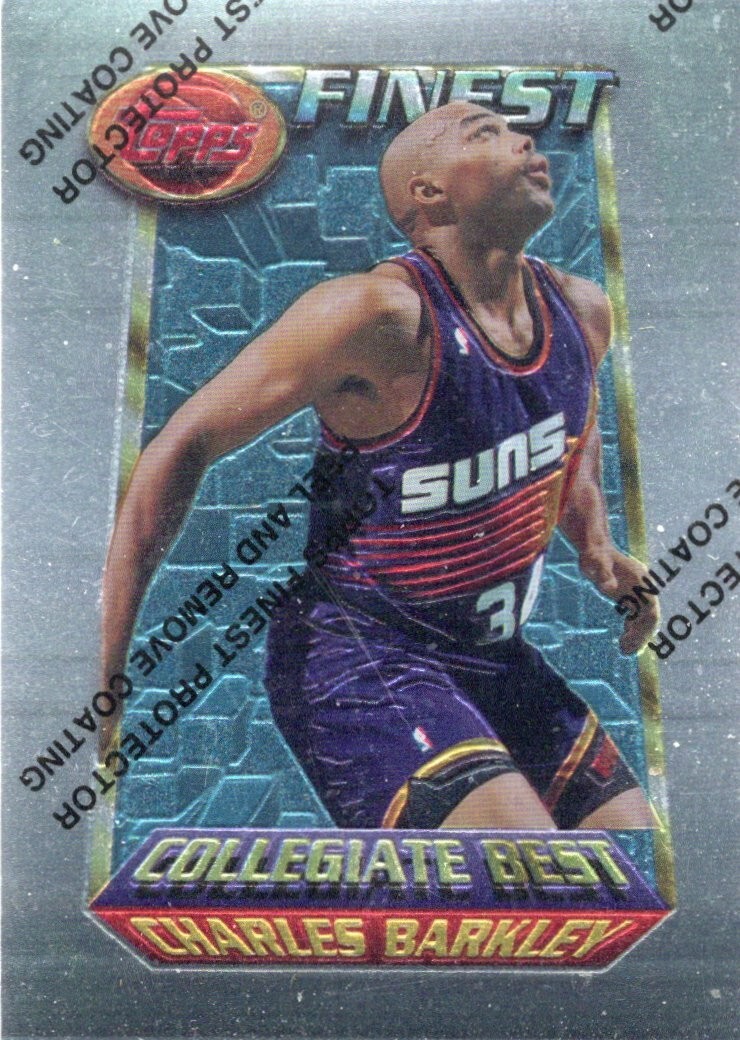 1995-96 TOPPS FINEST CHARLES BARKLEY #275