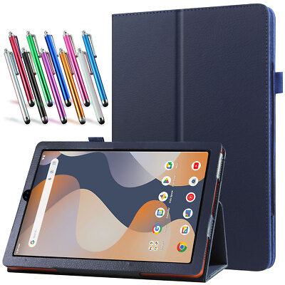 For Onn Surf 7 inch Tablet Case Gen 4 2024 Model Cover PU Leather Folio Stand