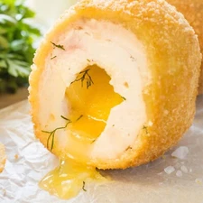 TGF-Homestyle Breaded Kiev Boneless Stuffed Chicken Breasts - (18) 4oz Portions