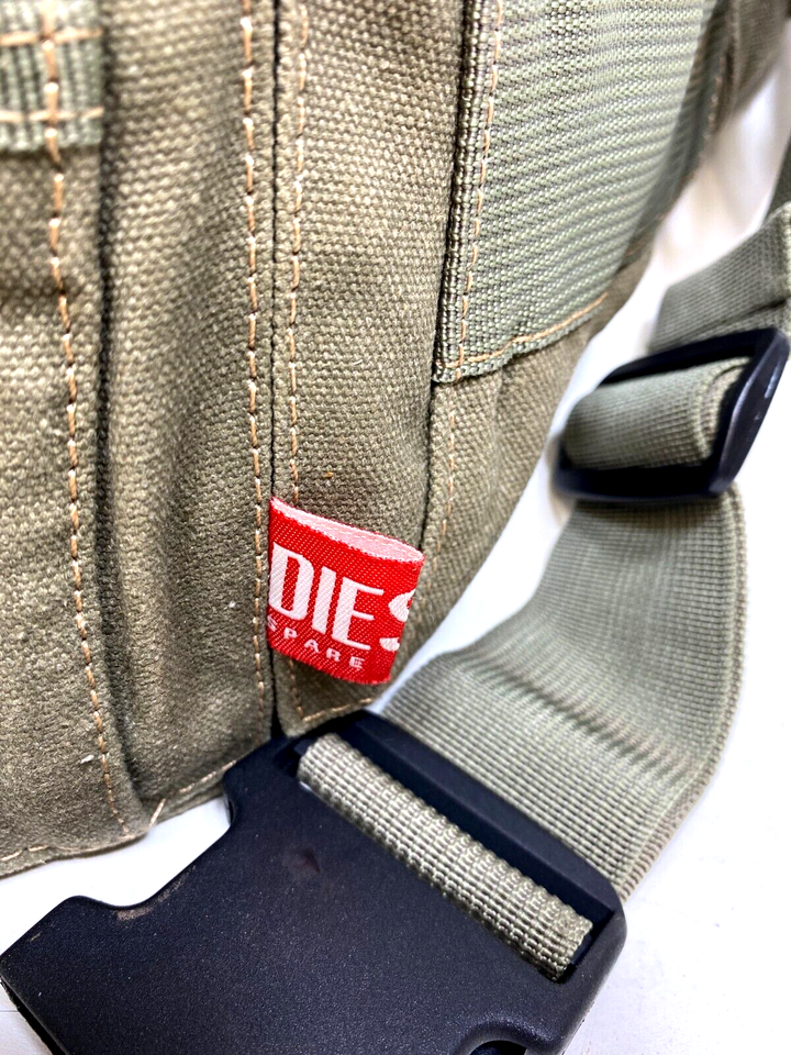 Diesel Genes Bun Belt bag in marbled denim Green Wash Fanny Pack eBay