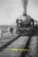 Railway Photo 6x4 India Steam IGR 2-8-2 No 5109 Nowshera Kashmir Nov 1946 3