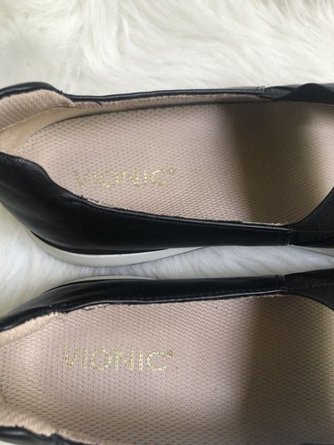 Vionic Women's Cosmic Cadee Black Leather Mary Jane Shoes Size 9.5 M | eBay