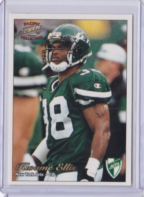 1997 Pacific Philadelphia #224 KWAME ELLIS NEW YORK JETS (ID89) | eBay