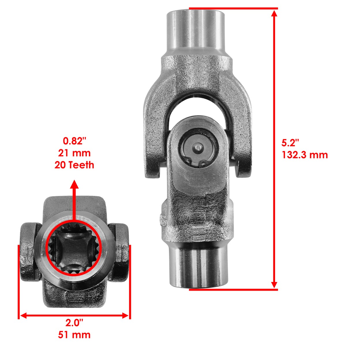 Honda Rancher TRX 350 4x4 2000 - 2006 U-joint