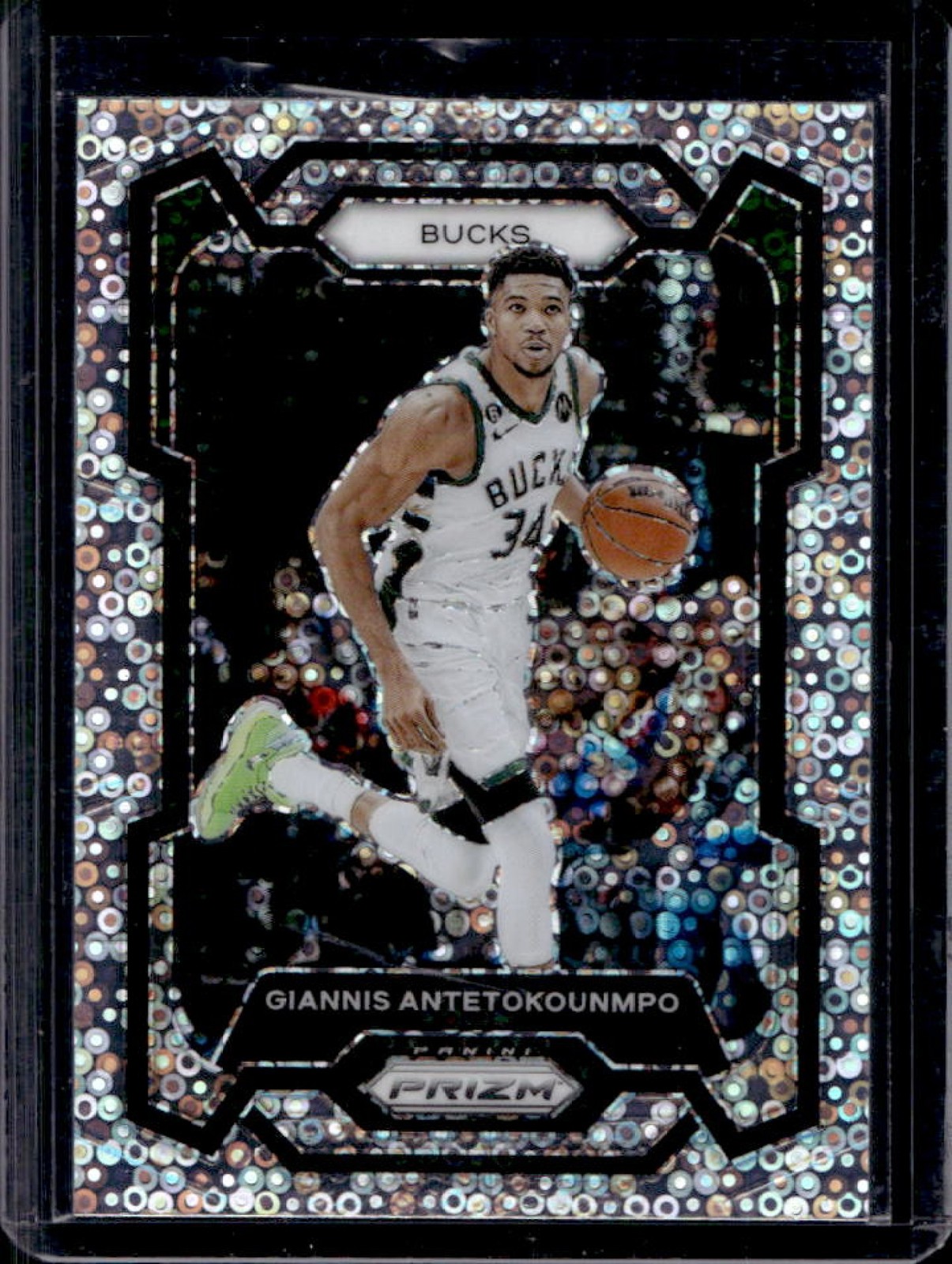 2023-24 Prizm Giannis Antetokounmpo Prizms Fast Break #103 Bucks