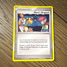 Nintendo Pokemon TCG EX Unseen Forces Mary's Request 86/115  2005 *read des*