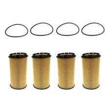4Pcs For 2006-2018 Bentley Continental GT/GTC/F. Spur W12 Oil Filter 07C115562E