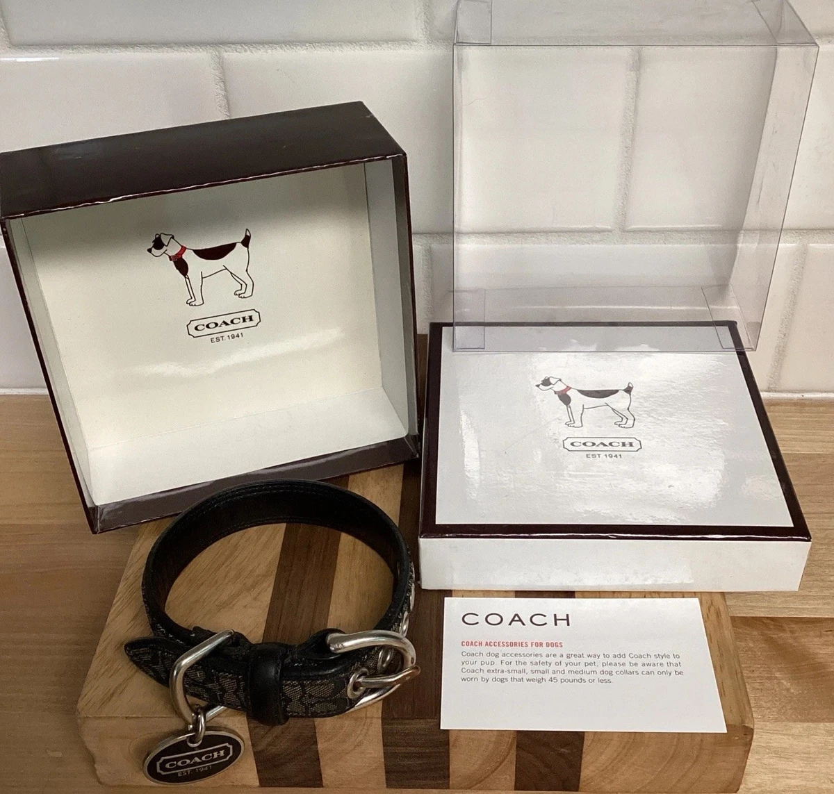 Coach XS Dog Collars for sale | eBay