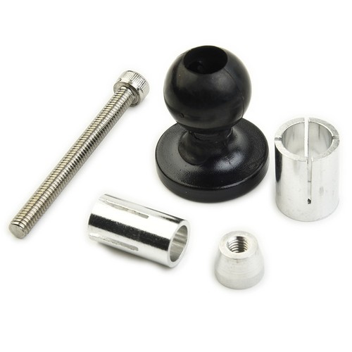 Ball Head Kit Part Practical Aluminum Alloy Mount Black Motorcycle Bike - Picture 9 of 12