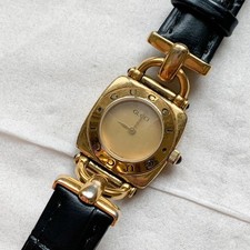 Gucci 6300L Gold Quartz Womens Watch 2.1cm