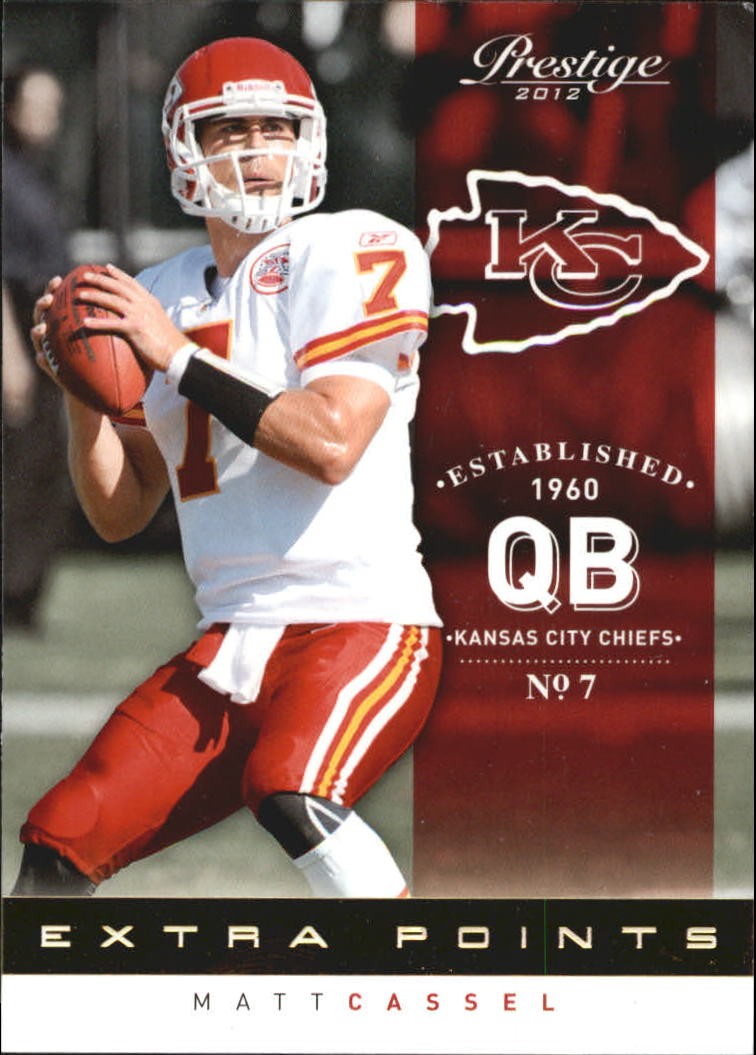2012 Prestige Extra Points Gold #94 Matt Cassel - FB