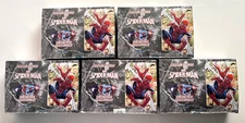 5 BOXES - 2025 BOX MARVEL SPIDER-MAN Collectoons Cards Peru VENOM