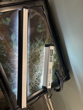 UV-A and UV-B LED and fluorescent lamps for Reptile Vivarium