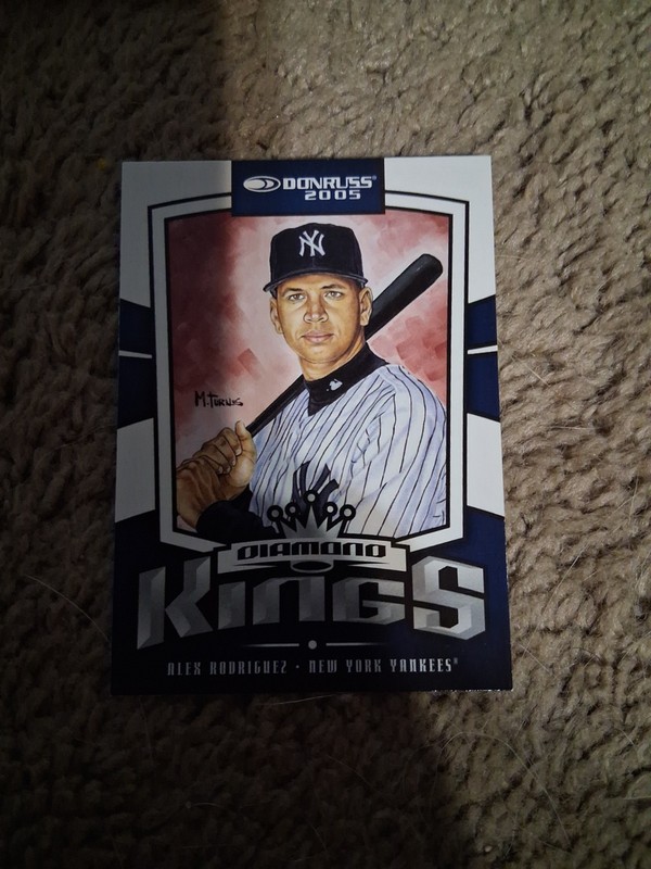 2005 Donruss - Diamond Kings Alex Rodriguez #16