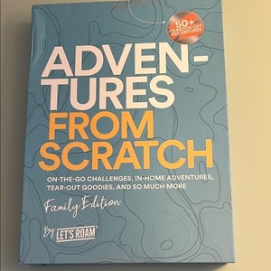Scratch and Go Adventure Book. 📕 Brand New.