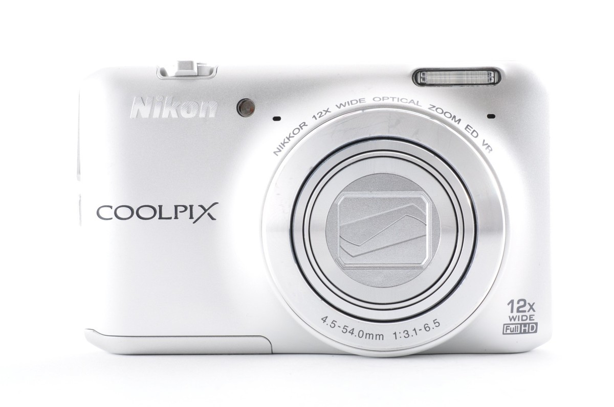 Nikon COOLPIX S6400 シルバー Nikon Coolpix S6400 Silver Excellent+5 Compact Digital