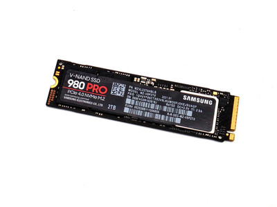 2TB Samsung 980 PRO NVMe M.2 SSD interne SSD (MZ-V8P2T0BW) Festplatte PC/Laptop