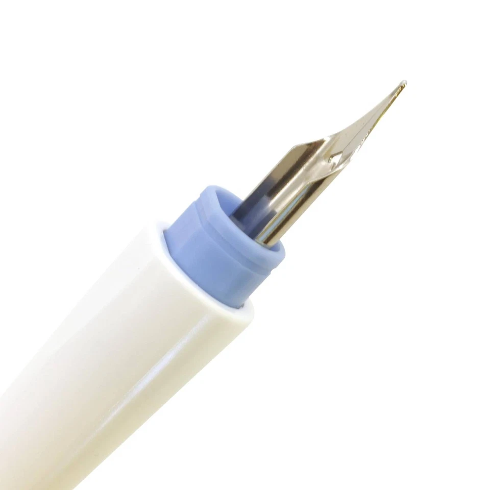 Conjunto conversor de caneta-tinteiro Sailor ponta fina refil de tinta branca novo na caixa - Imagem 2 de 4