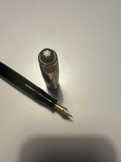 Montblanc Füller 14 Karat Gold Feder Original Rarität