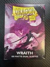 Dragon Shield Matte Dual Sleeves - Wraith (100ct)