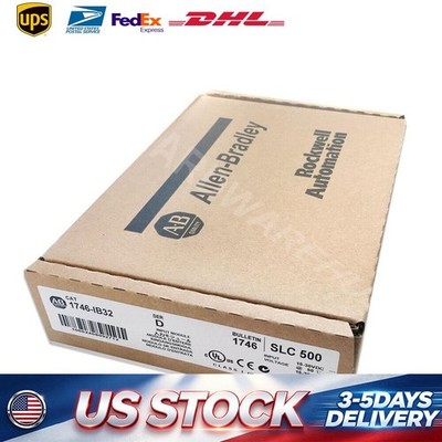 New Factory Sealed Allen-Bradley AB 1746-IB32 SER D SLC500 PLC Input Module New
