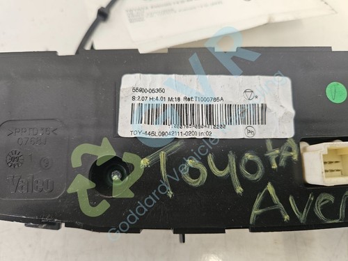 TOYOTA Avensis T4 D-4d Heater Control Panel 55900-05350 - Picture 7 of 13