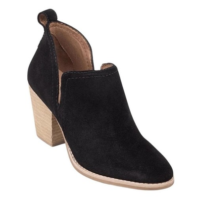 #ad Jeffrey campbell rosalee black suede $120.00