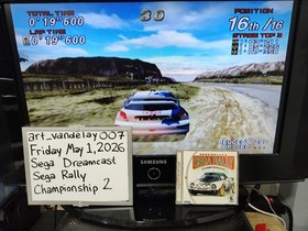 Sega Rally Championship 2 (Sega Dreamcast, 1999) *CIB + Case Protector* Tested!