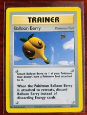 Pokémon TCG Neo Revelation Balloon Berry 60/64 Unlimited Uncommon