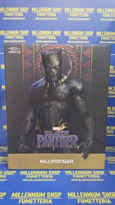 Killmonger Black Panther Avengers Marvel Statue Infinity 1/10 Iron Studios 26 cm