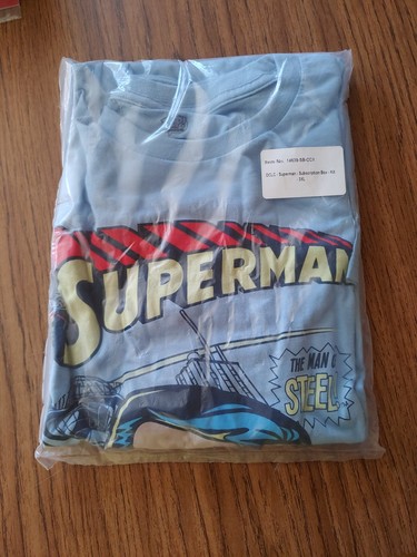 Superman DC Legion of Collectors T-Shirt 3XL BRAND NEW in Bag - Picture 1 of 3