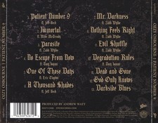 OZZY OSBOURNE PATIENT NUMBER 9 NEW CD