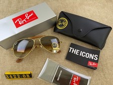 Ray-Ban RB3422 Sunglasses Black Frame G-15 Green Lens
