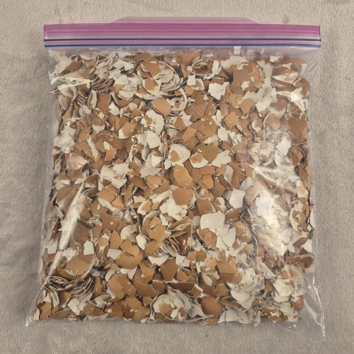 Organic Crushed Eggshells 2 Pound Bag Calcium Fertilizer Egg Shells From USA