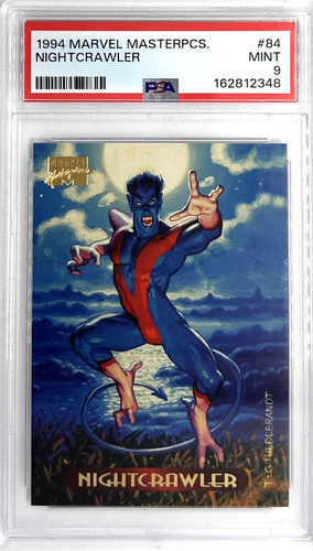 1994 Marvel Masterpieces Nightcrawler #84 PSA 9 MINT