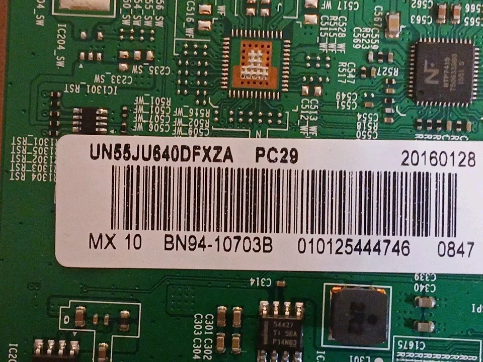 * Placa principal Samsung UN55JU640DFXZA (BN97-10587G) BN94-10703B Foto 2 de 2