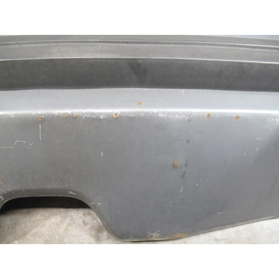 Damaged 1980-1987 BMW E24 OEM Aluminum Rear Bumper Baltic Blue 633CSi 635CSi M6 - Image 4 of 4