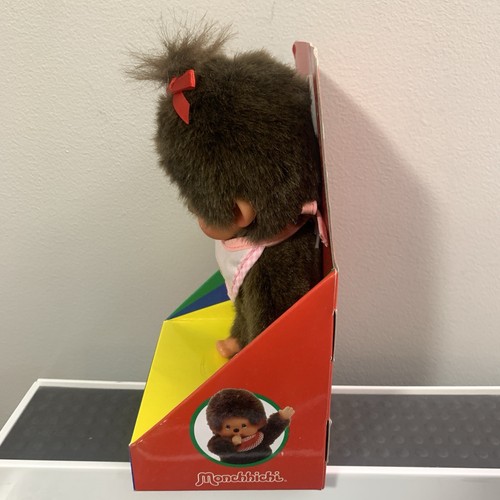 Monchhichi 1974 Vintage Plush Doll Figure Sekiguchi Co Girl Original Packaging! - Imagen 11 de 12
