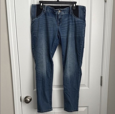 Isabel Maternity by Ingrid & Isabel Blue Denim Jegging Leggings Maternity 10/30R
