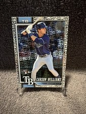 2026 Topps Series 1 Carson Williams RC Spring Training TAMPA BAY