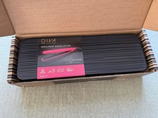 Diva Pro Styling Digital Straightener. Secure Wrap/mat Inc. Opened/Unused Gift.